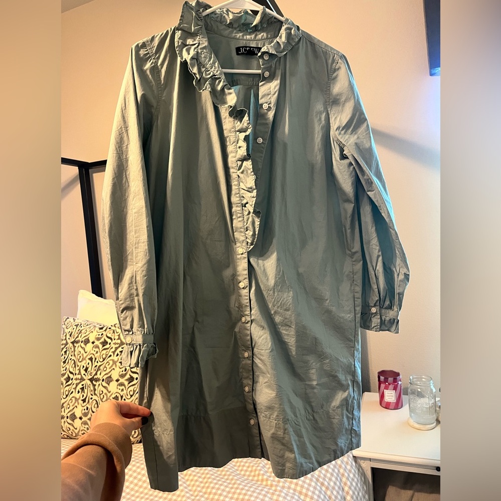 J.Crew Button Dress